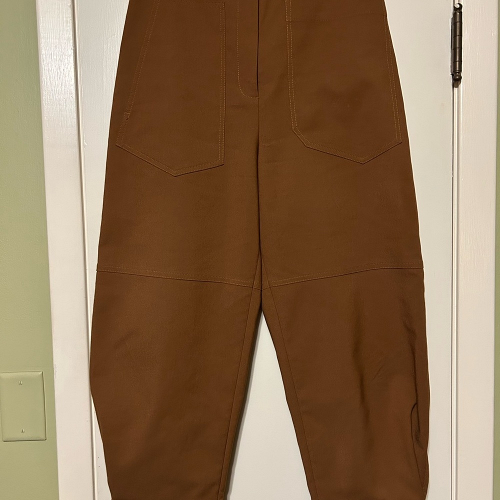 Tibi High-Waisted Sculpted Pants